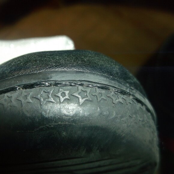 Gucci Micro GG's Black Leather Sneakers Vintage Size 37 or US 7 - Picture 6 of 16